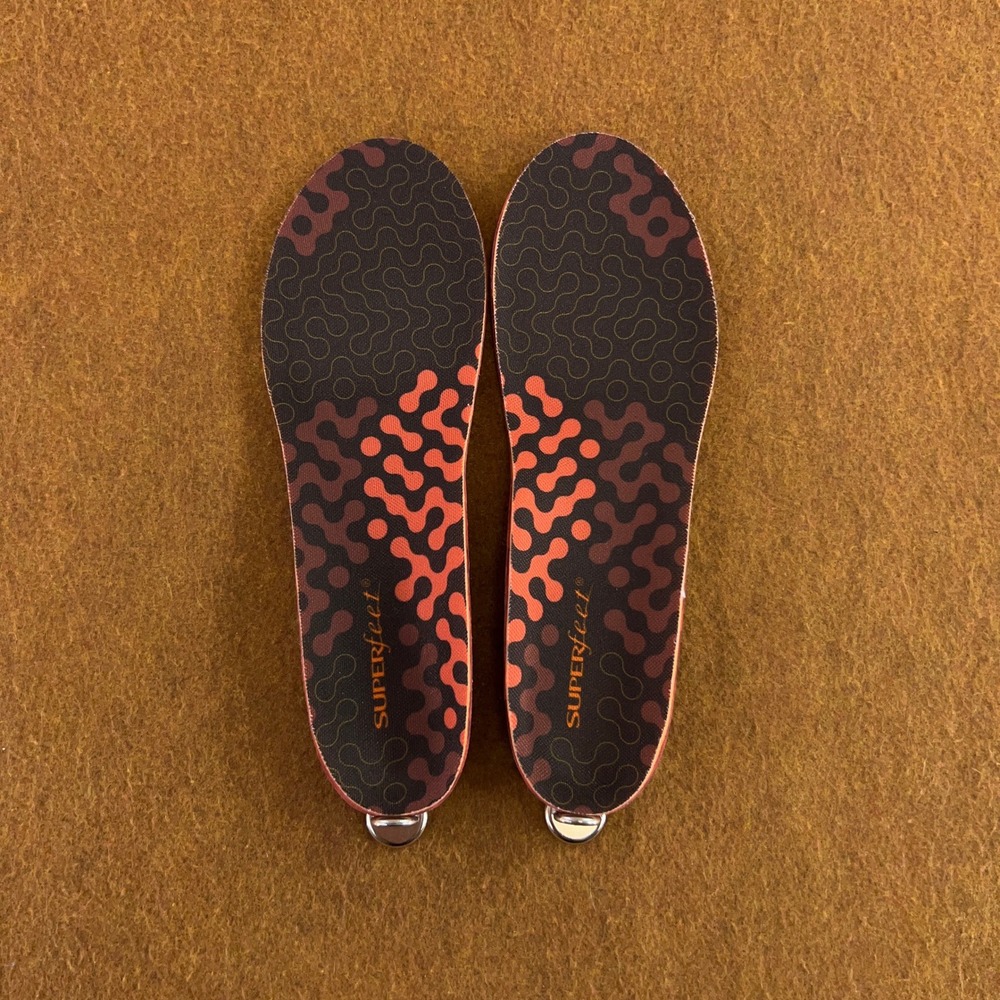 Superfeet Womens Size D Pink Berry High Arch Support Cushion Shoe Insoles New
